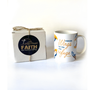 Alternative view of Under His Wings - Prophetic Art by Wilna Dekenah